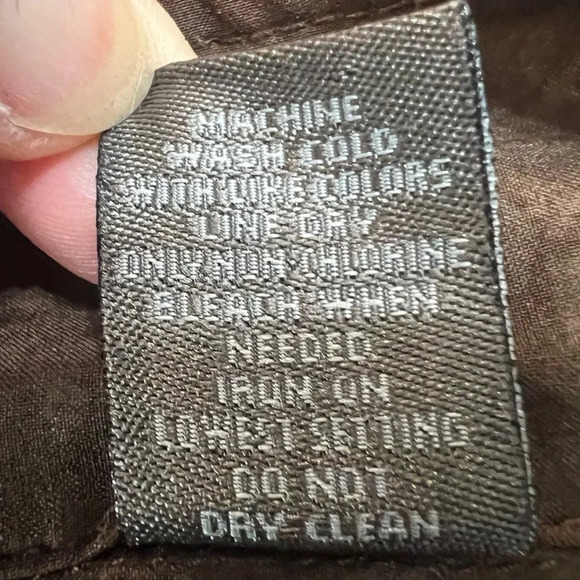 Additions by Chico’s Cocoa Brown Multi Zipper Lightweight Vest. Size 3.‎ - Picture 13 of 14